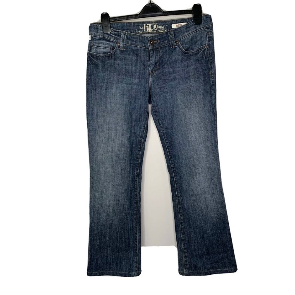 4/$35 IT Jeans Denim Diva Women's 31 Long Stretch
